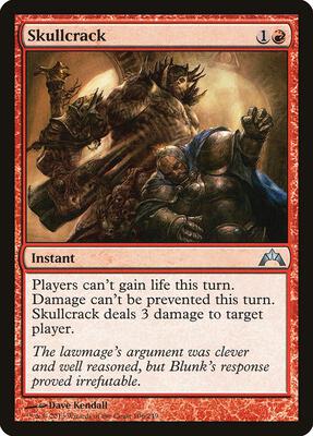 Skullcrack card from Gatecrash