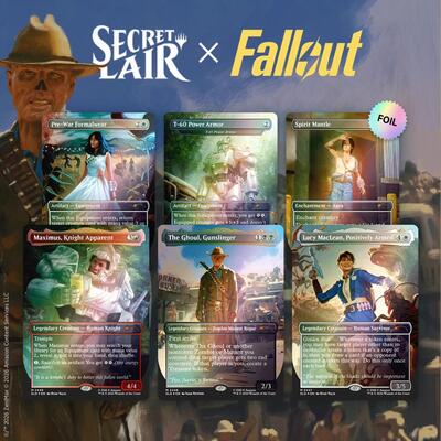 Secret Lair Drop: Secret Lair x Fallout: Beyond Vault 33 - Traditional Foil Edition card from Secret Lair Drop Series