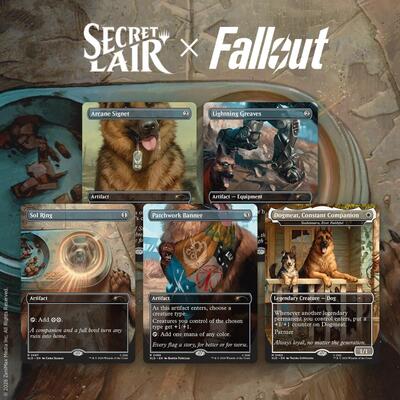Secret Lair Drop: Secret Lair x Fallout: Greet the Dog - Non-Foil Edition card from Secret Lair Drop Series