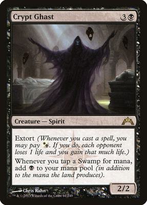 Crypt Ghast card from Gatecrash