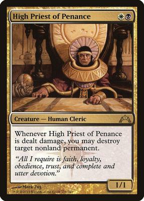 High Priest of Penance card from Gatecrash