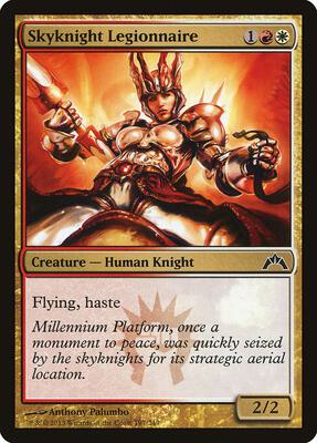 Skyknight Legionnaire card from Gatecrash