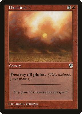 Flashfires card from Portal