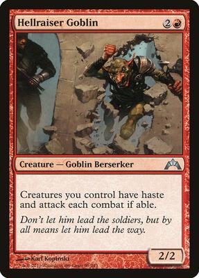 Hellraiser Goblin card from Gatecrash