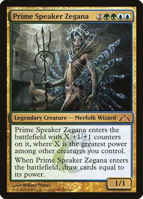 Prime Speaker Zegana card from Gatecrash