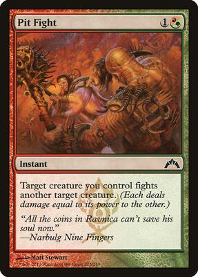 Pit Fight card from Gatecrash