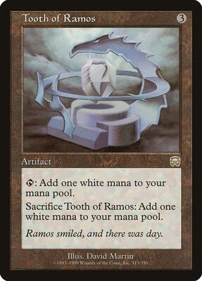 Tooth of Ramos card from Mercadian Masques