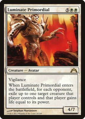 Luminate Primordial card from Gatecrash