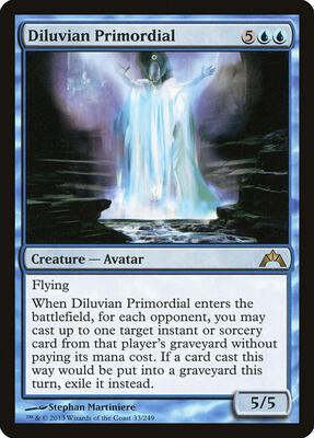Diluvian Primordial card from Gatecrash
