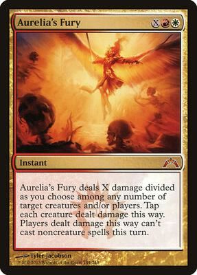 Aurelia's Fury card from Gatecrash