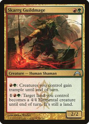 Skarrg Guildmage card from Gatecrash