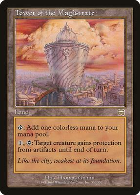 Tower of the Magistrate card from Mercadian Masques