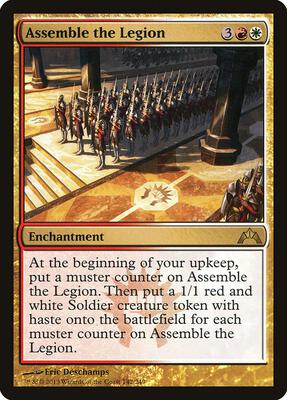 Assemble the Legion card from Gatecrash