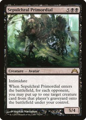 Sepulchral Primordial card from Gatecrash