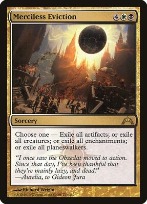 Merciless Eviction card from Gatecrash