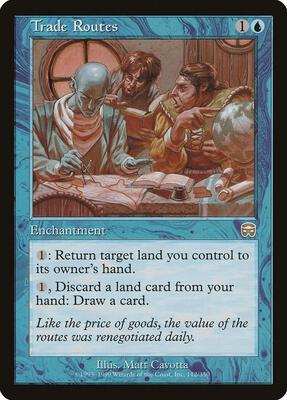 Trade Routes card from Mercadian Masques