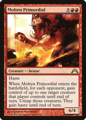 Molten Primordial card from Gatecrash