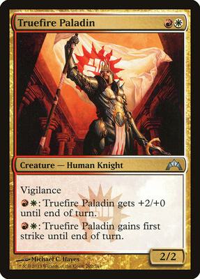 Truefire Paladin card from Gatecrash