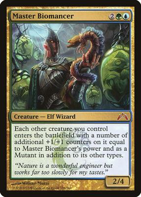 Master Biomancer card from Gatecrash