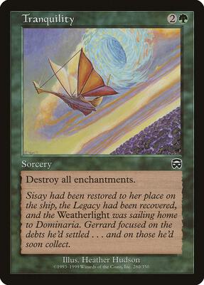 Tranquility card from Mercadian Masques