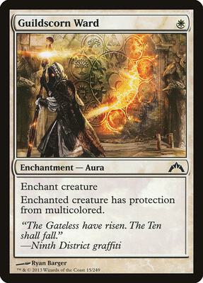 Guildscorn Ward card from Gatecrash