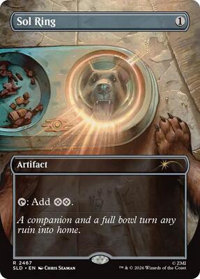 Sol Ring (2467) card from Secret Lair Drop Series
