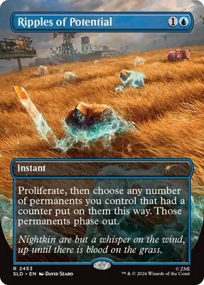 Ripples of Potential card from Secret Lair Drop Series