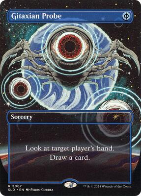 Gitaxian Probe (2067) card from Secret Lair Drop Series