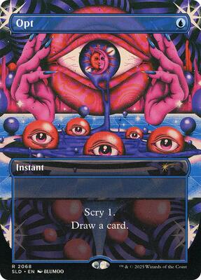 Opt (2068) card from Secret Lair Drop Series