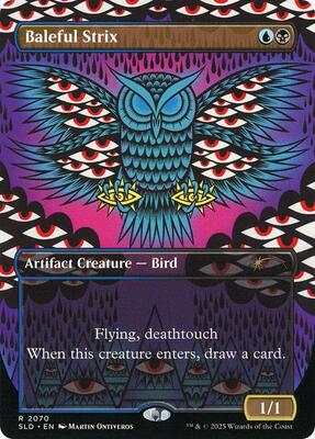 Baleful Strix (2070) card from Secret Lair Drop Series