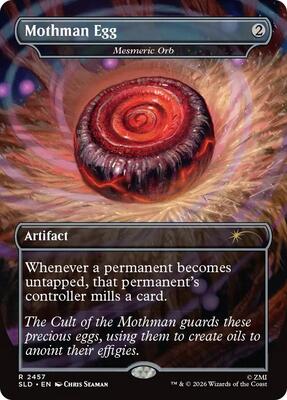 Mothman Egg - Mesmeric Orb card from Secret Lair Drop Series