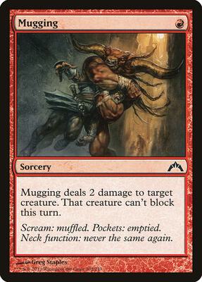 Mugging card from Gatecrash