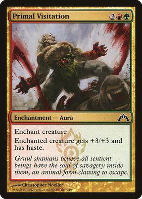 Primal Visitation card from Gatecrash