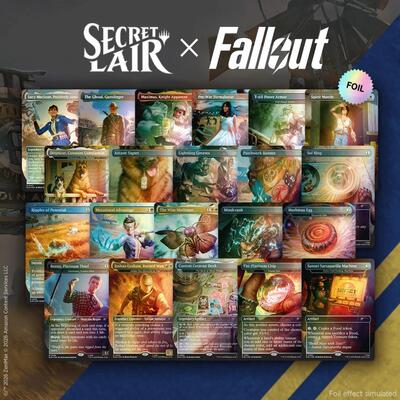 Secret Lair x Fallout: Rad Superdrop: The Atomic-Grade Foil Bundle card from Secret Lair Drop Series