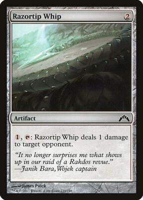 Razortip Whip card from Gatecrash