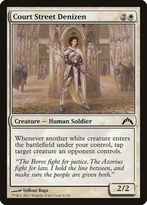 Court Street Denizen card from Gatecrash