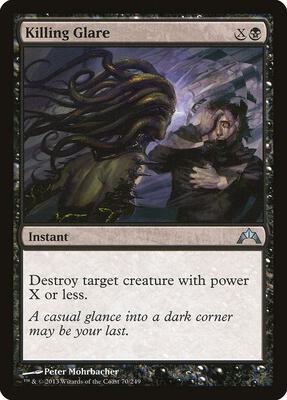 Killing Glare card from Gatecrash