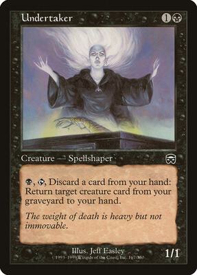 Undertaker card from Mercadian Masques