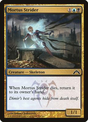 Mortus Strider card from Gatecrash