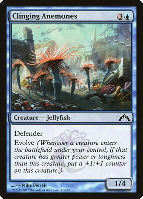 Clinging Anemones card from Gatecrash