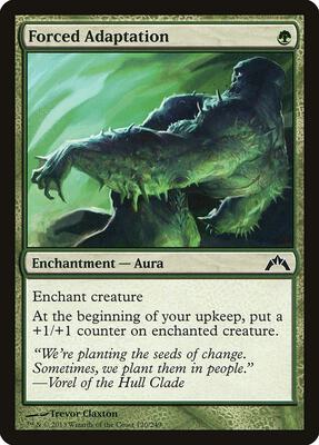 Forced Adaptation card from Gatecrash