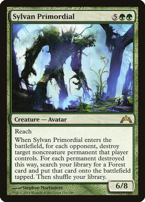 Sylvan Primordial card from Gatecrash