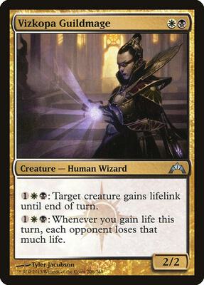 Vizkopa Guildmage card from Gatecrash