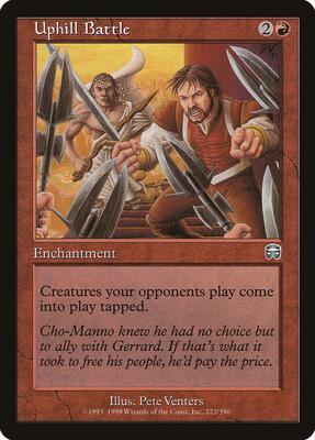 Uphill Battle card from Mercadian Masques
