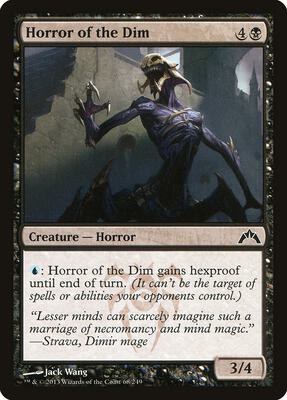 Horror of the Dim card from Gatecrash