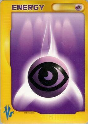 Psychic Energy card from Pokemon VS