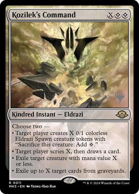 Kozilek's Command card from Promo Pack: Lorwyn Eclipsed