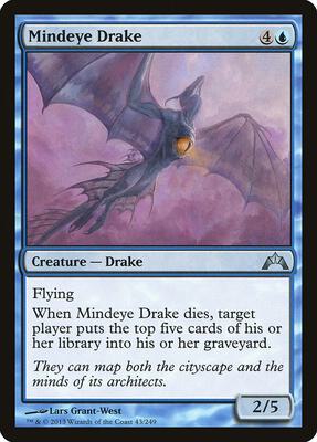 Mindeye Drake card from Gatecrash