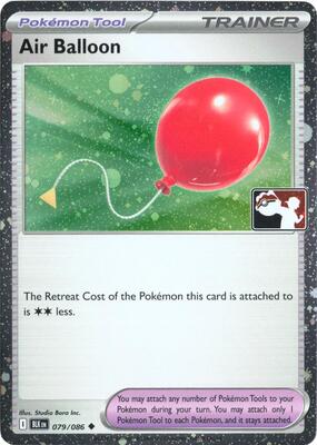 Air Balloon - 079/086 (Cosmos Holo) card from Prize Pack Series Cards