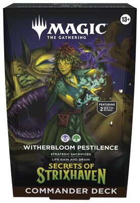 Secrets of Strixhaven Commander Deck - Witherbloom Pestilence card from Commander: Secrets of Strixhaven